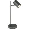 Stolová lampa Globo 57918T JAMES GU10 5 W sivá/matná