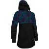 Unuo Unuo, Dievčenské softshellový kabát s fleecom Street, Čierna, Temná mandala Veľkosť: 116/122