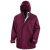 Winter Parka , Black, S Farba: Burgundy, Velkost: XL