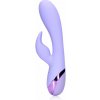 Loveline Smooth Silicone Rabbit Vibrator - Digital Lavender