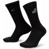 Vysoké bavlnené ponožky Nike EVERYDAY PLUS CUSHIONED (1 PAIR) čierne HJ0916-010 - XL