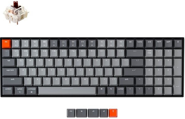 Keychron K4 Gateron Hot-Swappable RGB Brown Switch K4-H3