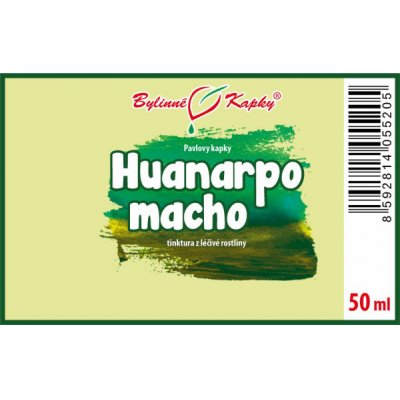 Bylinné kapky Huanarpo macho bylinné kvapky tinktúra 50 ml