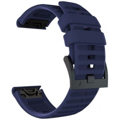 ESES - Sportovní silikonový řemínek tmavě modrý pro Garmin - EasyFit/QuickFit 26mm 1530001962