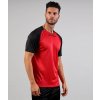 SHIRT CAPO INTERLOCK ROSSO/NERO Tg. 2XL