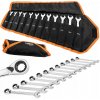NEO Tools Kľúče očkoploché 12 ks 8-19 mm plachta 09-345