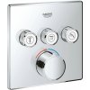 GROHE SmartControl - Podomietková batéria s 3 ventilmi, chróm 29149000