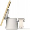 Belkin nabíjačka 2v1 Qi2 MagSafe 15W pre iPhone, Watch a AirPods - piesková