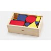 Drevené kocky Dienesove geometrické tvary Viga Toys Montessori