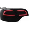 LITEC LED zadné svetlá Audi A4 Avant B7 04-08 čierne/dymové