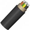 Kábel AYKY-J 4x25 mm² hliníkový, čierny PVC (metráž)