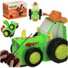 Traktor ťahač RC na diaľkové ovládanie, skákajúci, tancujúci, so zvukom, zelený