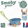 Vozík na ťahanie z cukrovej trstiny rastliny Bio Sugar Cane Beach Cart Smoby s vedrom z kolekcie Smoby Green 100% recyklovateľné od 18 mes
