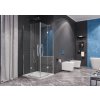 Aquatek EXTRA A4 Rohový sprchový kút 90x90x195cm, dvojkrídlové dvere, chróm, číre sklo AQ EXTRAA4CH9062