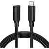 Ugreen USB-C/M to USB-C/F Gen2 5A Extension Cable 1 m (Black) 10387