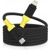 Tactical MagRope USB-C/ Lightning 1m Black/ Yellow 8596311256516