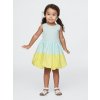 GAP Baby balónové šaty Modrá 3YRS Modrá Modrá
