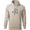 Konektory - Mikina pánska Cape s kapucňou - 3XL ( Ľadovo sivá )