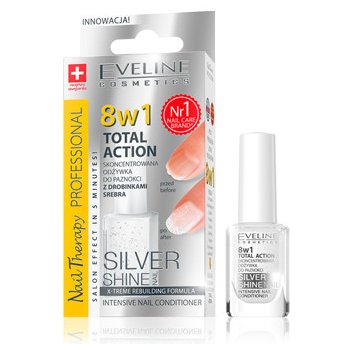 Eveline lak na nechty Total Action 8v1 Silver Shine 12 ml od 3,18 € -  Heureka.sk