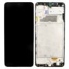 LCD displej + Dotykové sklo + rám Samsung Galaxy A22 4G ( A225 ) čierna farba
