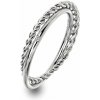 Hot Diamonds Luxusný strieborný prsteň s pravým diamantom Jasmine DR210