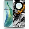 Picasee silikónový čierny obal pre Honor Magic5 Lite 5G - Black Gold 2
