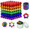 SADA MAGNETICKÝCH GULIČIEK ZÁBAVA KREATÍVNE KOCKY 3 mm NEOCUBE 216ks