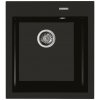 Oltens Gravan granitový drez 51.5x47 cm čierna 72001300
