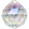 Nefertitis Guľa Feng Shui brúsený krištáľ dúhovo metalizovaný Bright pearl XL NF4889 - 50 mm