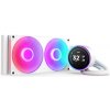 NZXT AIO liquid cooler CPU Kraken 280 Elite RGB, LCD display, white RL-KR28E-W1