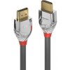 Kábel HDMI M/M 0.5m, Ultra High Speed+Eth, 4K@60Hz, HDMI 2.0, 18G, G pozl. kon., sivý, Cromo Line