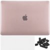 ENKAY 3v1 lesklý kryt s ultra tenkým krytom EU klávesnice a záslepkami portov pre MacBook Neo (A3404) - ružový - možnosť vrátiť tovar ZADARMO do 30tich dní
