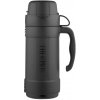 THERMOS Skleněná termoska s jedním šálkem 750 ml černá