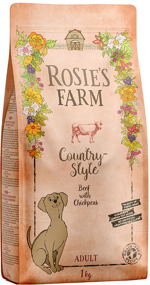 Rosies Farm hovädzie mäso so sladkými zemiakmi a cícerom 5 x 1 kg