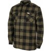 Fox Outdoor flanelová košeľa lumberjack, OD green-čierna - M