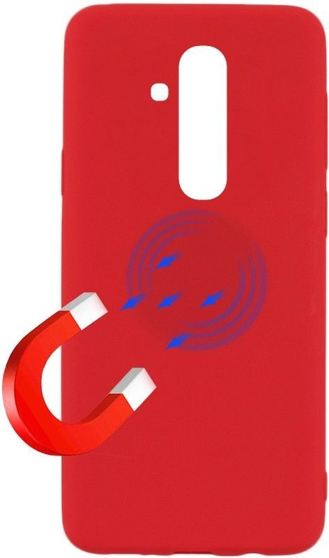Púzdro Soft Magnet Huawei Mate 20 Lite červené