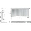 PURMO Radiátor CV21s 300/500 (PURMO CV21s 300/500)