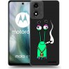 Picasee silikónový čierny obal pre Motorola Moto E14 - Earth - Sám doma