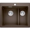 Blanco Pleon 6 Split Silgranitový drez, 62x51 cm, kávová 521698