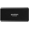 SSD Goodram 2.5, USB 3.2 typ C, 256 GB, GB, HX100, SSDPR-HX100-256, 950 MB/s-R, 900 MB/s-