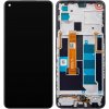 Realme 7 5G LCD displej + dotyková plocha + rám čierna - originál 4909261, 4904747
