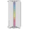 Počítačová skriňa Darkflash DK151 LED s 3 ventilátormi (biela)