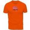 Felet unisex tričko F002 orange