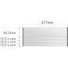 Triline Ac221/BL nástenná tabuľa 217x93mm Alliance Classic