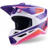 prilba S-M3 HEAT, ALPINESTARS (biela/fialová/ružová) 2026 Veľkosť: L