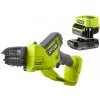Ryobi RY18PSX10A-120 18V Bezuhlíková akumulátorová jednoručná píla, dĺžka lišty 10cm (1x 2.0Ah)