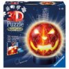 Ravensburger 3D Puzzle Kürbiskopf Nachtlicht 11253 - Puzzle-Ball - 72 Teile - für Halloween Fans ab 6 Jahren (Hra)