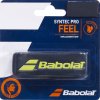 Základný tenisový grip Babolat SYNTEC PRO X1 čierna,žltá
