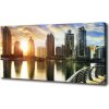 Foto obraz na plátne Dubai západ slnka 100x50 cm