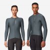 Van Rysel Unisex Racer 2 dlhý rukáv sivý
